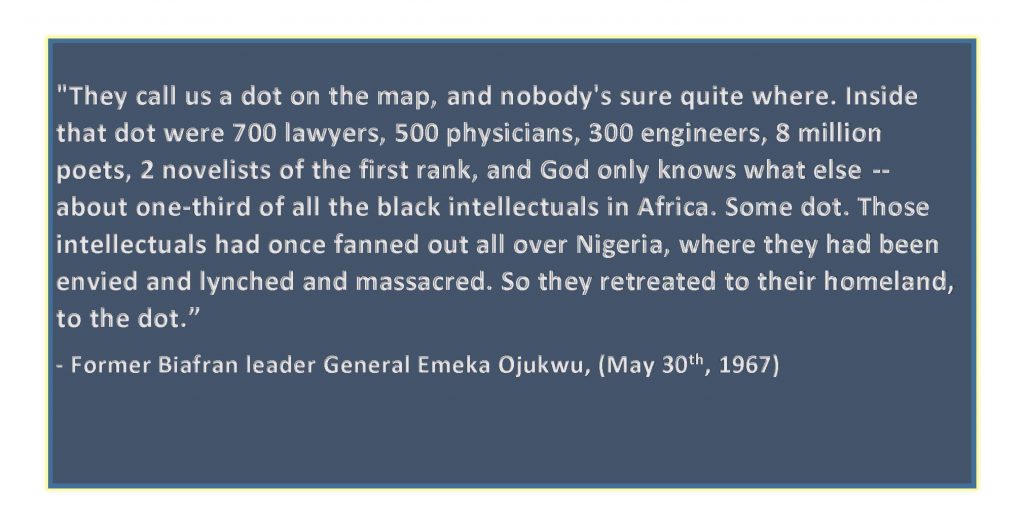 Biafra a dot - Ojukwu