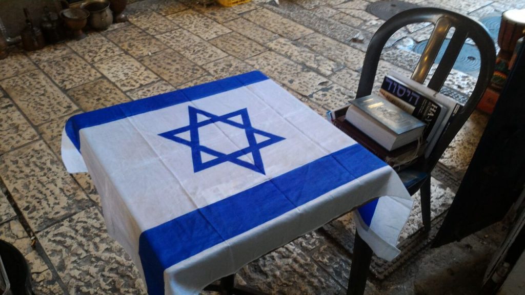 Shaul will spend hours learning Torah with visitors