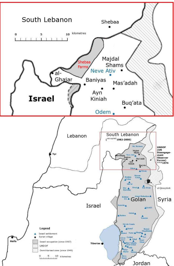 Har Dov in the Golan